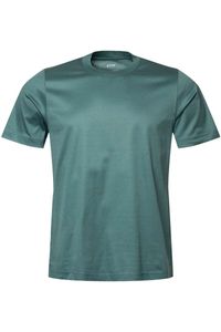 ETON Classic Fit T-Shirt ronde hals groen, Effen