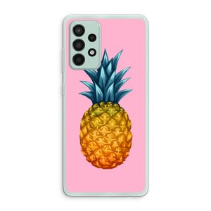 Grote ananas: Samsung Galaxy A52s 5G Transparant Hoesje