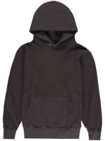 Les Tien hoodie en coton à poche kangourou - Noir