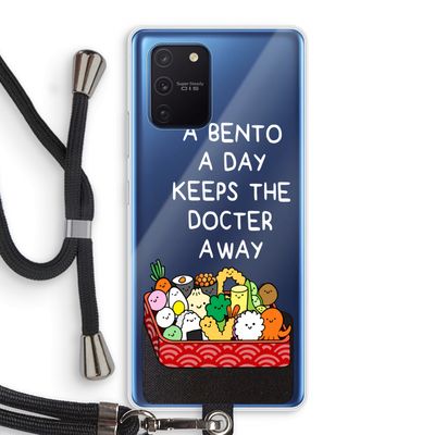 Bento a day: Samsung Galaxy Note 10 Lite Transparant Hoesje met koord