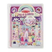 Kinder stickerboek met glamour   -