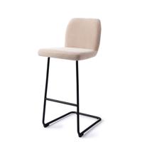 Jesper Home Barkruk 'Ikata' Arch Black, kleur Sand Strand (zithoogte 75cm)