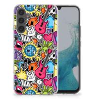 Samsung Galaxy A34 | Sillicone Back Cover | Punk Rock