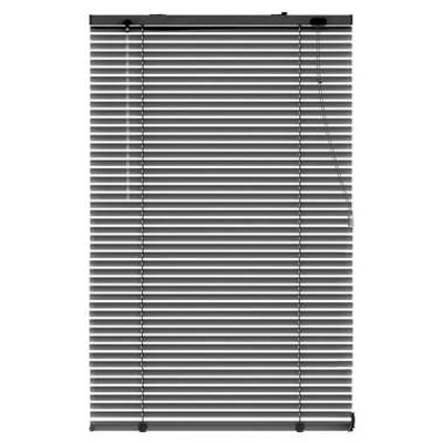 Fenstr jaloezie aluminium 25 mm antraciet - 140x250 cm - Leen Bakker