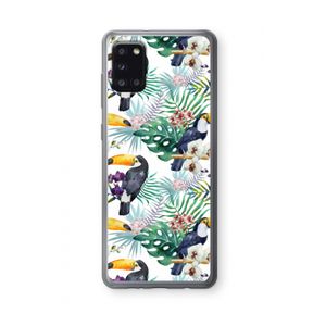 Tukans: Samsung Galaxy A31 Transparant Hoesje