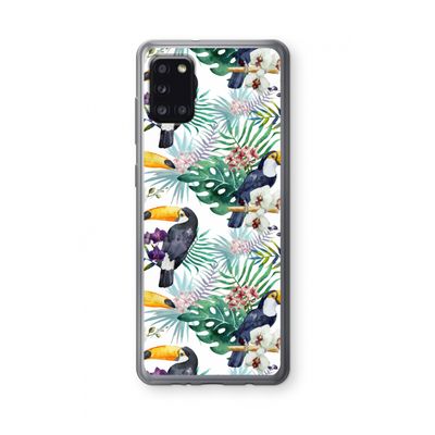 Tukans: Samsung Galaxy A31 Transparant Hoesje