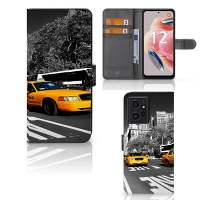 Xiaomi Redmi Note 12 4G | Flip Cover | New York Taxi