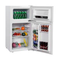 90L Mini Koelkast Aparte Vriezer Compacte Koelkast 48,5 x 49,5 x 86 cm Wit