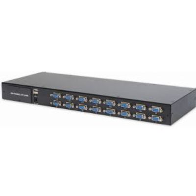 Digitus DS-72214 KVM-switch Rack-montage Zwart