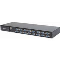Digitus DS-72214 KVM-switch Rack-montage Zwart