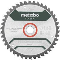 Metabo Precision cut Wood - Classic 165X20 Z42 WZ 5° 628026000 Hardmetaal-cirkelzaagblad 165 x 20 x 1.2 mm Aantal tanden: 42 1 stuk(s) - thumbnail