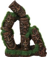 Zolux ornament totem drievoudige zuil groeiend decor (13,5X5,5X10,5 CM) - thumbnail