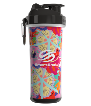 Smartshake Double Wall Flower Power (750 ml)