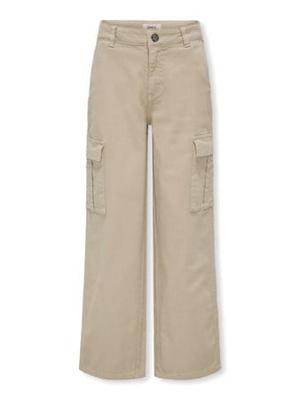 Kids ONLY zomer broek cargo meisjes - grijs - Kogyarrow