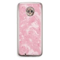 Abstract Painting Pink: Motorola Moto G6 Transparant Hoesje Abstract Painting Pink: Motorola Moto G6 Transparant Hoesje