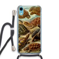 Haeckel Chelonia: iPhone XR Transparant Hoesje met koord
