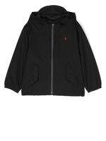 POLO RALPH LAUREN KIDS veste à logo Pony brodé - Noir