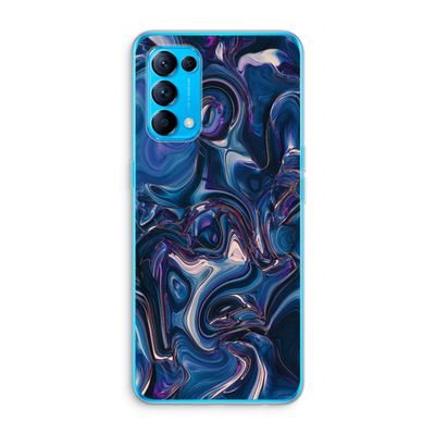Mirrored Mirage: Oppo Find X3 Lite Transparant Hoesje