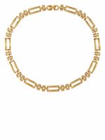 Monet Pre-Owned collier ras-du-cou à maillons (années 1980) - Or