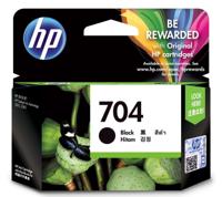 HP 704 Origineel Zwart 1 stuk(s)