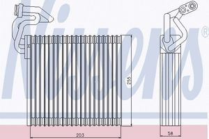 Verdamper, airconditioning 92214