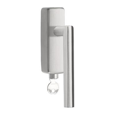 Formani LB2-DKLOCK-O draaikiepgarnituur afsluitbaar mat roestvast staal rechts/ links draaiend