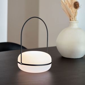 Kave Home Tafellamp 'Tea' kleur Zwart