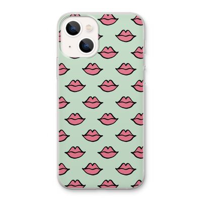 Lipjes: iPhone 13 Transparant Hoesje