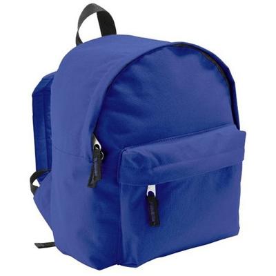 Sols Rugtas - kinderen - blauw - 9 liter - 25x30x12 cm - rugzak met voorvakje