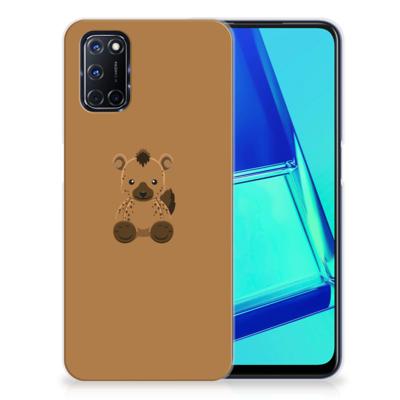 OPPO A52 | A72 Telefoonhoesje met Naam Baby Hyena