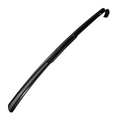 HI Schoenlepel lang - 64 cm - kunststof - zwart - met haak