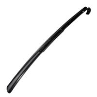 HI Schoenlepel lang - 64 cm - kunststof - zwart - met haak