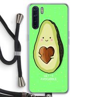 Avocuddle: Oppo A91 Transparant Hoesje met koord