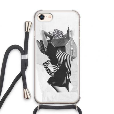 House: iPhone 7 Transparant Hoesje met koord