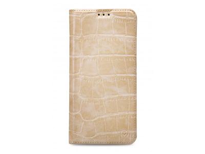 Mobilize Mobilize Premium Gelly Book Case Samsung Galaxy S8+ Alligator Peanut Brown