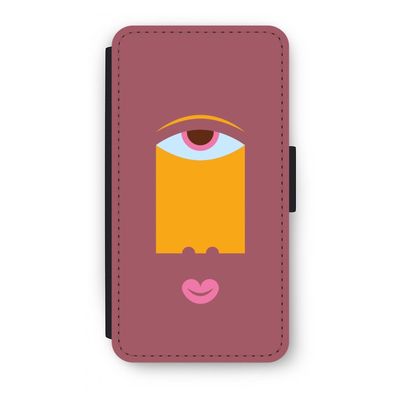 Mono V: iPhone XS Flip Hoesje