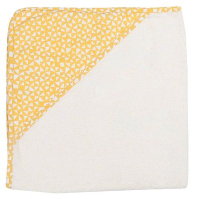 Trixie Badcape Diabolo Junior 75 Cm Katoen Wit/geel Trixie Badcape Diabolo Junior 75 Cm Katoen Wit/geel