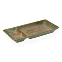 Snackdienblad Versa Groen 11,5 x 2,7 x 25 cm Sushi