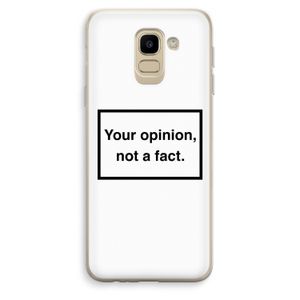 Your opinion: Samsung Galaxy J6 (2018) Transparant Hoesje