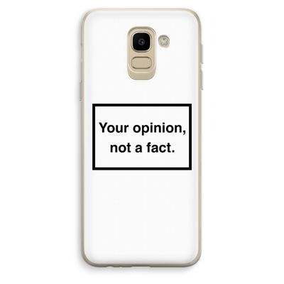 Your opinion: Samsung Galaxy J6 (2018) Transparant Hoesje