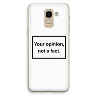 Your opinion: Samsung Galaxy J6 (2018) Transparant Hoesje