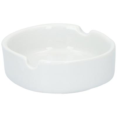 Bookwill Ronde Asbak - Keramiek - 8 cm - Wit