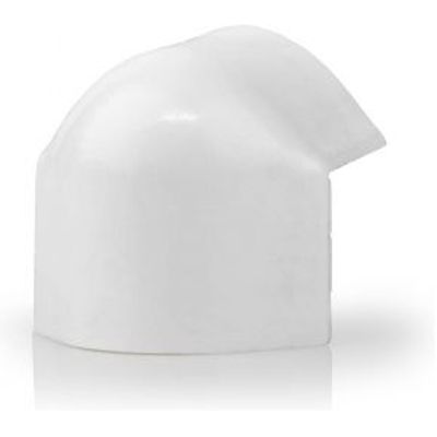 Kabelmanagement | Buis | Over de hoek | 1 Stuks | PVC | Wit