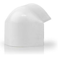 Kabelmanagement | Buis | Over de hoek | 1 Stuks | PVC | Wit