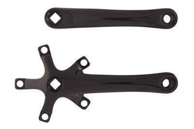 WG L06 Crankstel 170x110mm Single-speed - Zwart WG L06 Crankstel 170x110mm Single-speed - Zwart