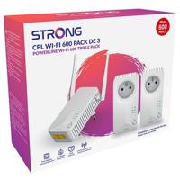 CPL-kit - STERK - Powerline Wi-Fi 600 Triple Pack - 300 MB toegangspunt