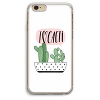 I love cacti: iPhone 6 Plus / 6S Plus Transparant Hoesje