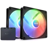 NZXT F140 RGB Core Computer behuizing Ventilator 14 cm Zwart 2 stuk(s) - thumbnail