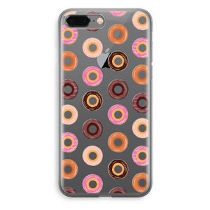 Donuts: iPhone 8 Plus Transparant Hoesje