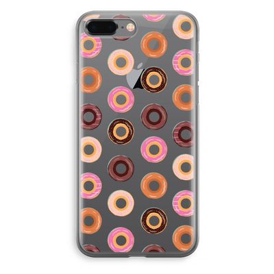 Donuts: iPhone 8 Plus Transparant Hoesje